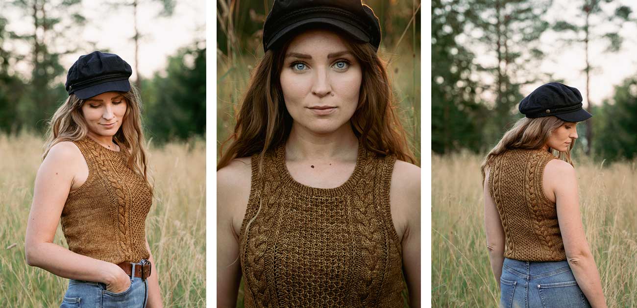 Ronja Hakalehto; Kiertoteitä - 17 neuletta matkan varrelta.