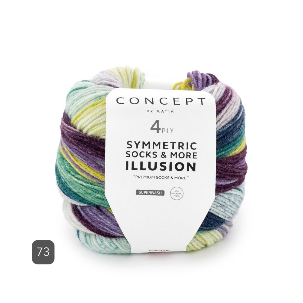 Katia - Symmetric Socks & More - Illusion