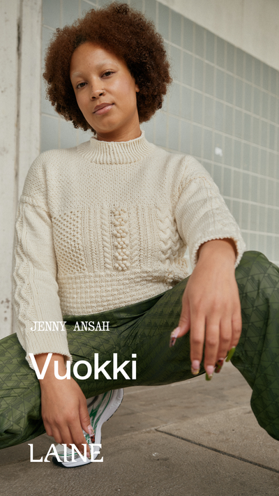 Jenny Ansah; Itä-Helsinki neuleina - 15 rentoa ohjetta