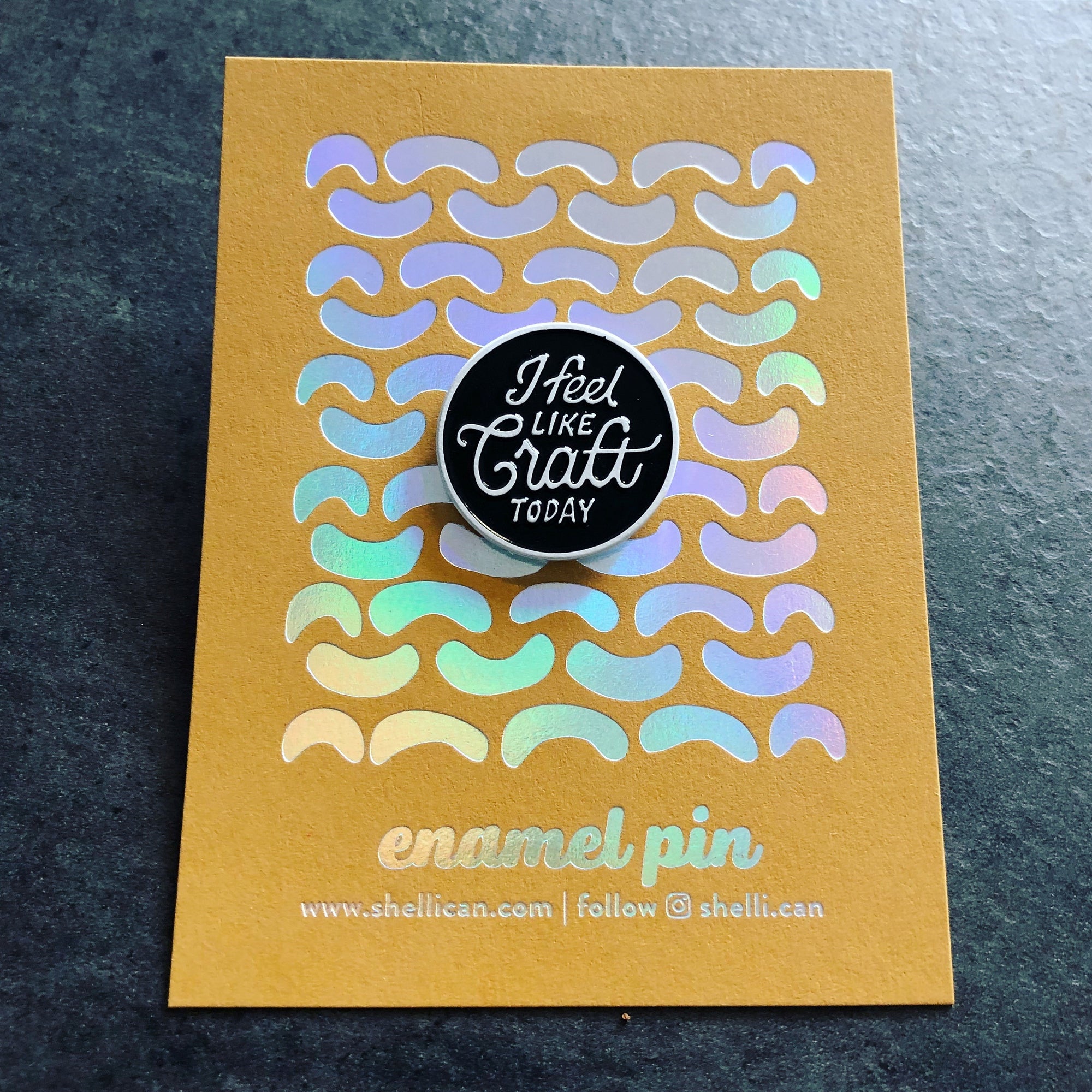 Shelli Can - I Feel Like Craft - Pin